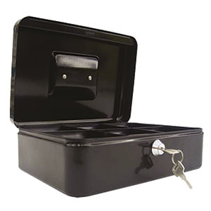 13916 - CAJA METALICA PARA DINERO EJECUTIVA MEDIANA