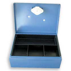 13915 - CAJA METALICA PARA DINERO EJECUTIVA MEDIANA