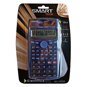 13970 - CALCULADORA CIENTIFICA 8+2DIG 240FUNC 2LINEAS