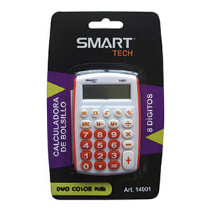 21257 - CALCULADORA BOLSILLO 8DIG PILAS DUO COLORS BLT