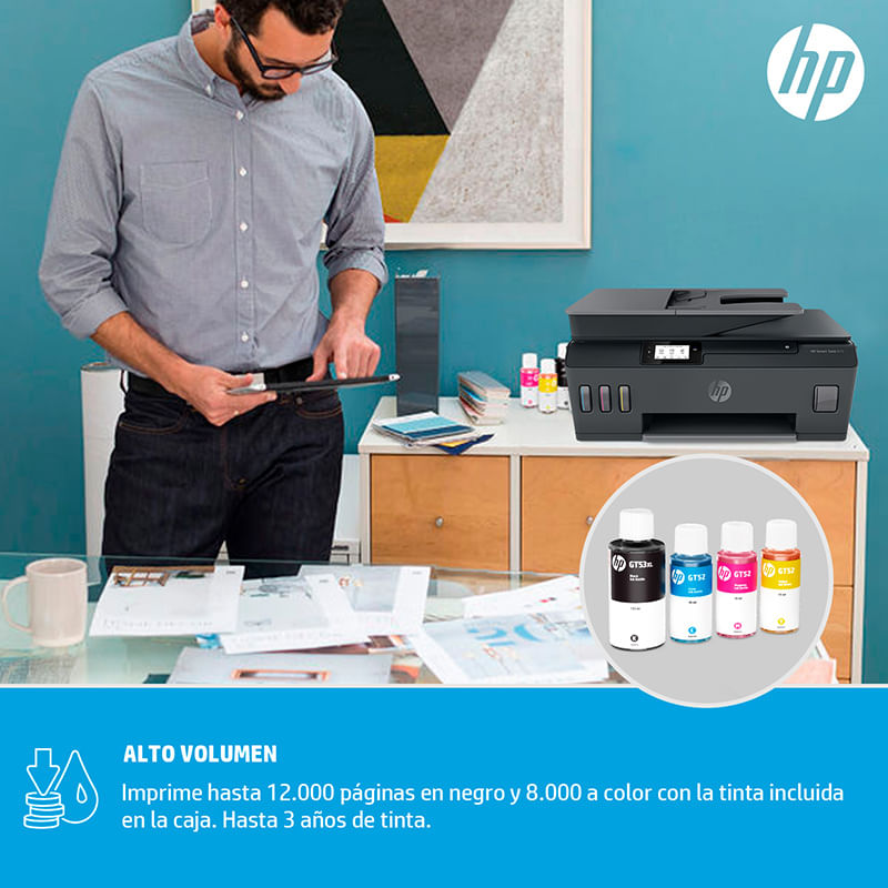 4303 - IMPRESORA MULTIFUNCIONAL HP SMART TANK 615 COLOR WIRELESS