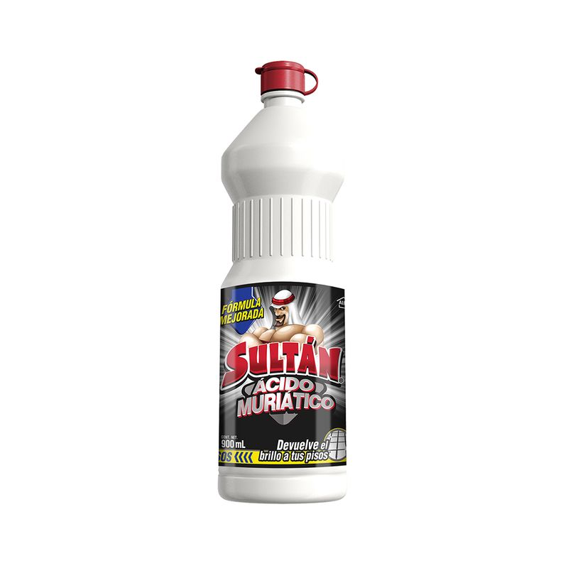 LIMPIADOR LIQUIDO ACIDO MURIATICO SULTAN 900ML