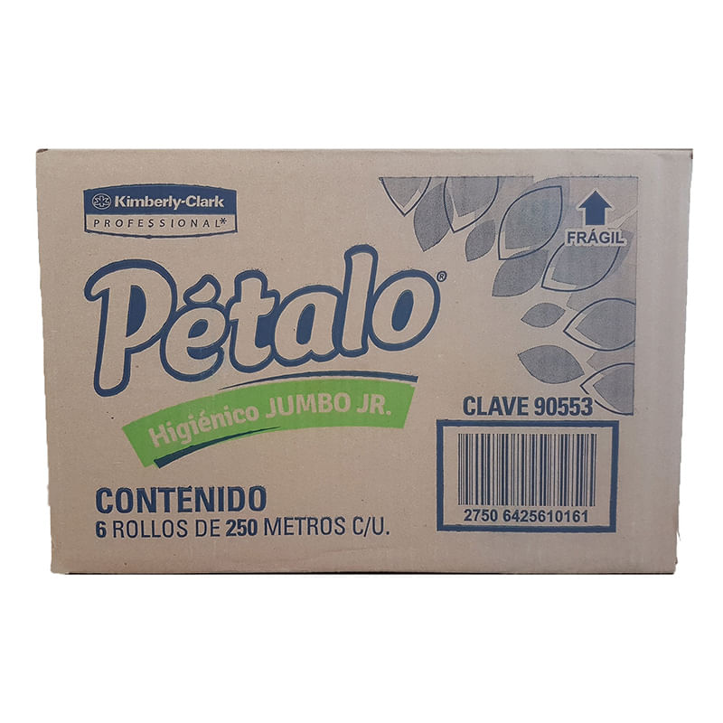 PAPEL HIGIENICO JUMBO JUNIOR 250MTS  DE 9 CM CON 6 BOBINAS
