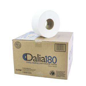 Papel Higienico Dalia 180Mts Hoja Doble Caja Con 12 Rollos Hb19318