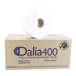 21504 - PAPEL HIGIENICO DALIA 400 MTS HOJA DOBLE CAJA CON 6 ROLLOS