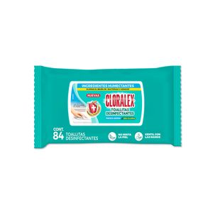Toallas Humedas Desinfectantes Cloralex Paquete Con 84 582