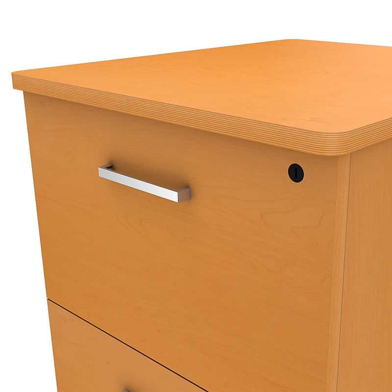 21529 - ARCHIVERO 3 GAVETAS MAPLE