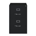 ARCHIVERO METAL 2 GAV 25" NEGRO OFICIO