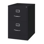 ARCHIVERO METAL 2 GAV 25" NEGRO OFICIO