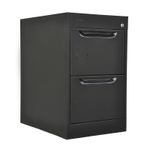 11511 - ARCHIVERO METAL 2 GAV 24" NEGRO OFICIO