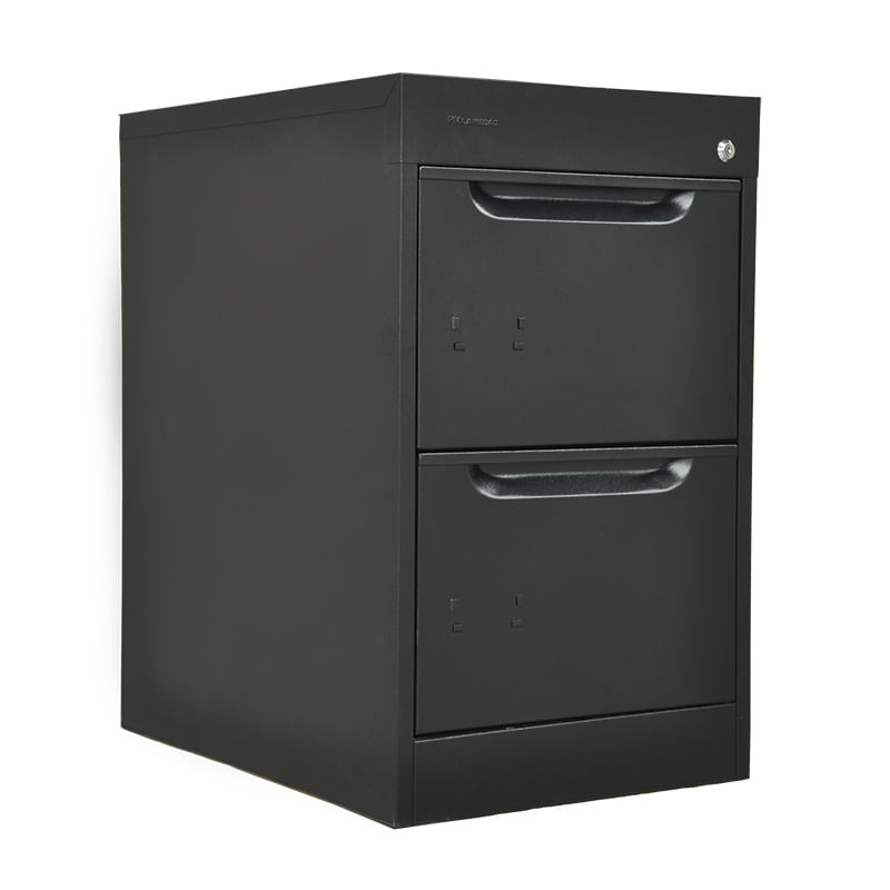 11511 - ARCHIVERO METAL 2 GAV 24" NEGRO OFICIO