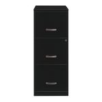 21584 - ARCHIVERO METAL 3 GAV 24" NEGRO CARTA