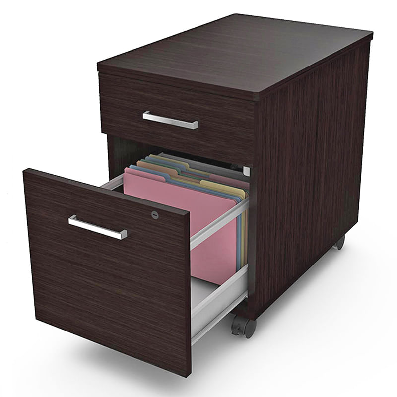 21593 - ARCHIVERO 2 GAVETAS WENGUE