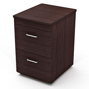 Archivero Alto 2 Gavetas Wengue W303