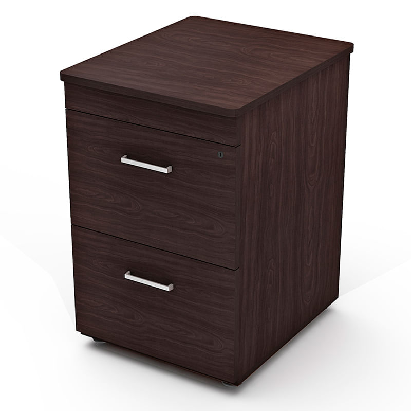 11500 - ARCHIVERO ALTO 2 GAVETAS WENGUE