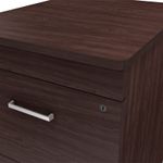 21597 - ARCHIVERO ALTO 2 GAVETAS WENGUE