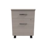 21608 - ARCHIVERO 2 GAVETAS CENIZO