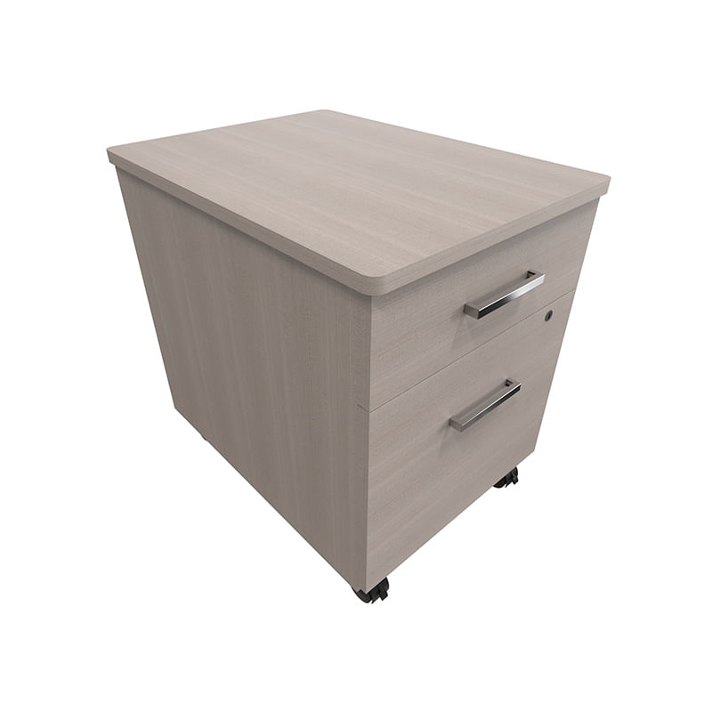 21609 - ARCHIVERO 2 GAVETAS CENIZO