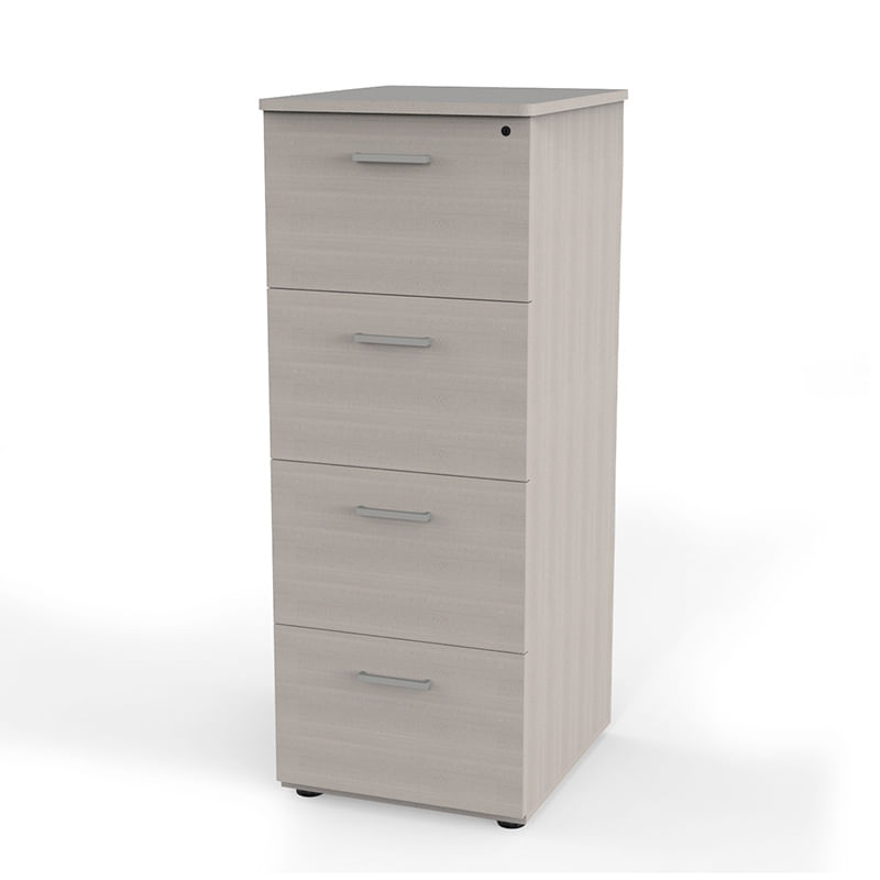 21613 - ARCHIVERO 4 GAVETAS CENIZO