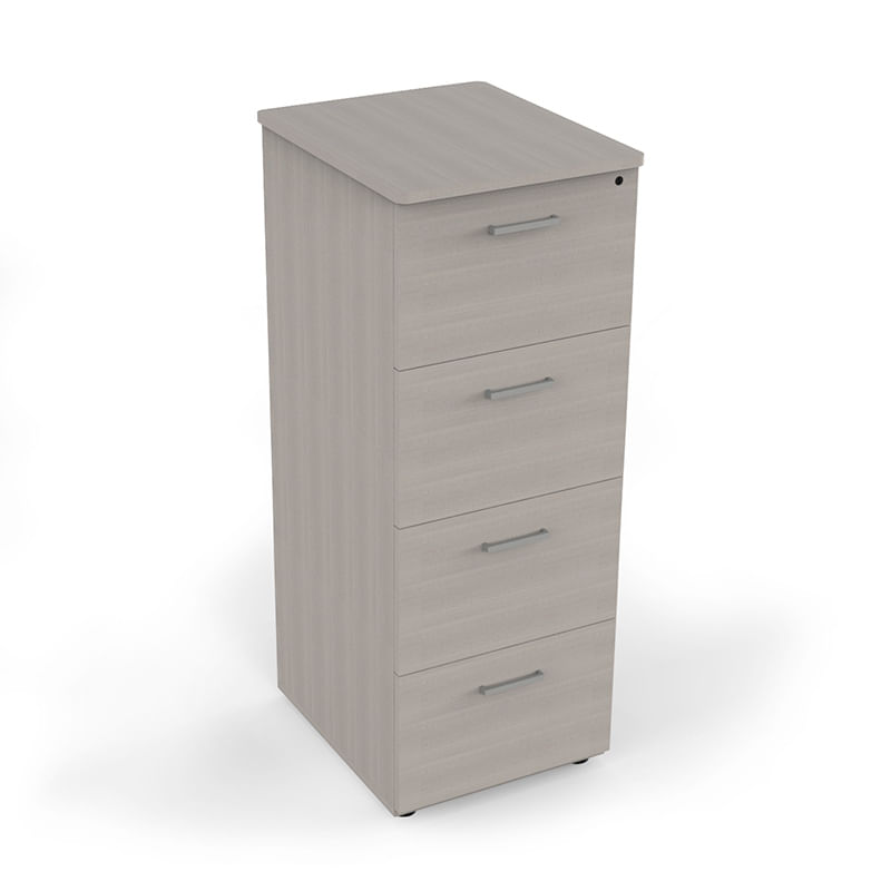 21614 - ARCHIVERO 4 GAVETAS CENIZO