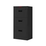 11479 - ARCHIVERO METAL 3 GAV 22" NEGRO OFICIO