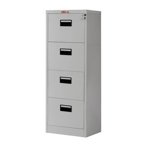 Archivero Metal 4 Gav 22 Gris Acero Oficio D4B-C