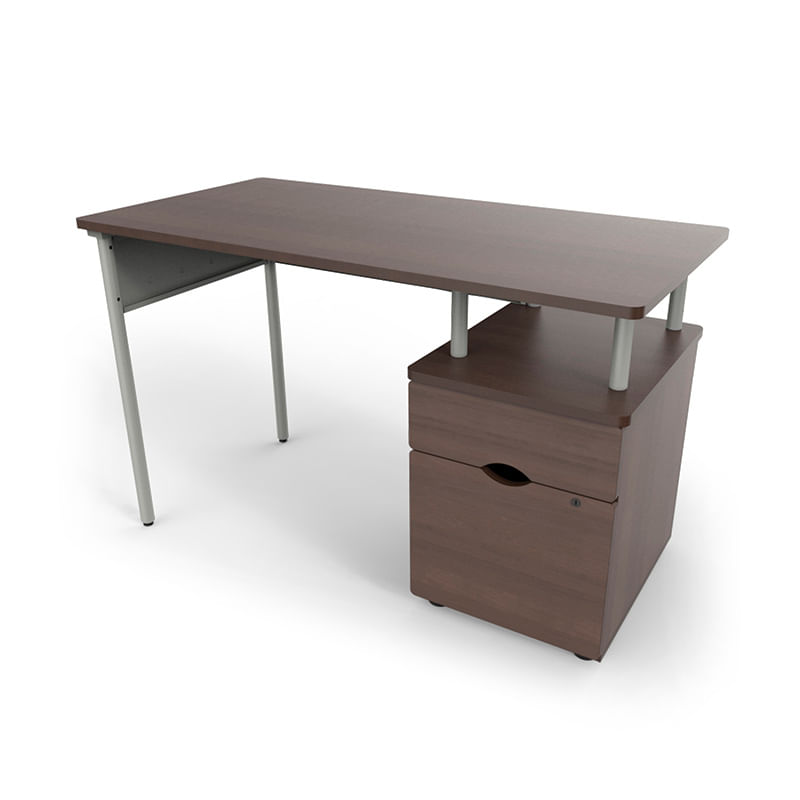 16836 - ESCRITORIO BASICO THORINO C/ARCHIVERO  WENGUE  1 20MT