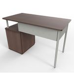 21679 - ESCRITORIO BASICO THORINO C/ARCHIVERO  WENGUE  1 20MT