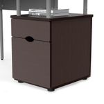 21681 - ESCRITORIO BASICO THORINO C/ARCHIVERO  WENGUE  1 20MT