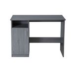 29651 - ESCRITORIO PARA COMPUTADORA CON GABINETE CENIZO