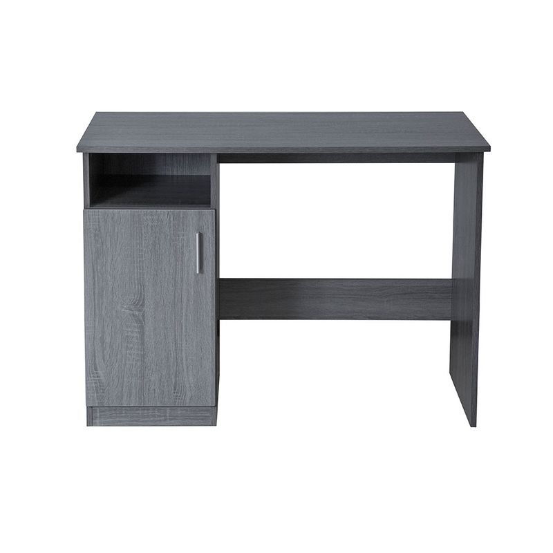 29651 - ESCRITORIO PARA COMPUTADORA CON GABINETE CENIZO