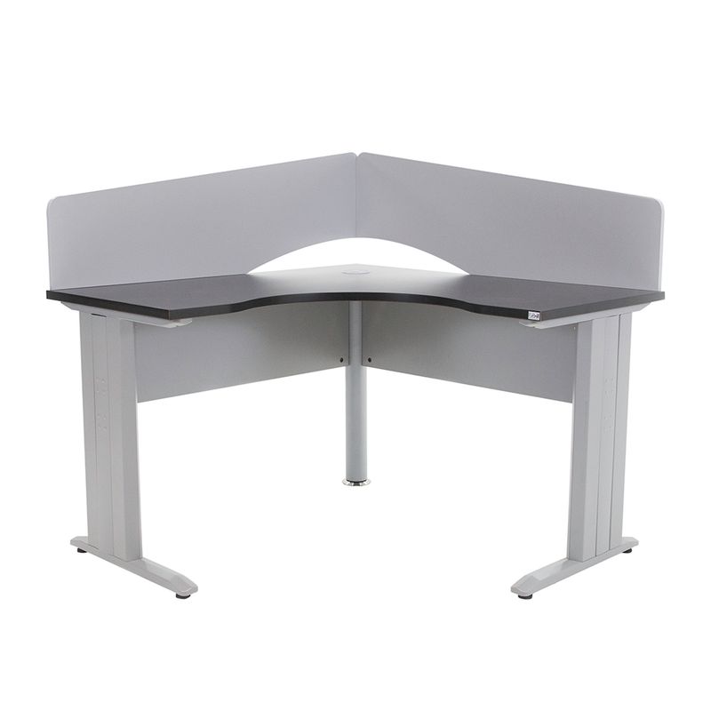 14767 - ISLA DE TRABAJO CON MINIMAMPARAS DE 1 20 MT STORM/GRIS