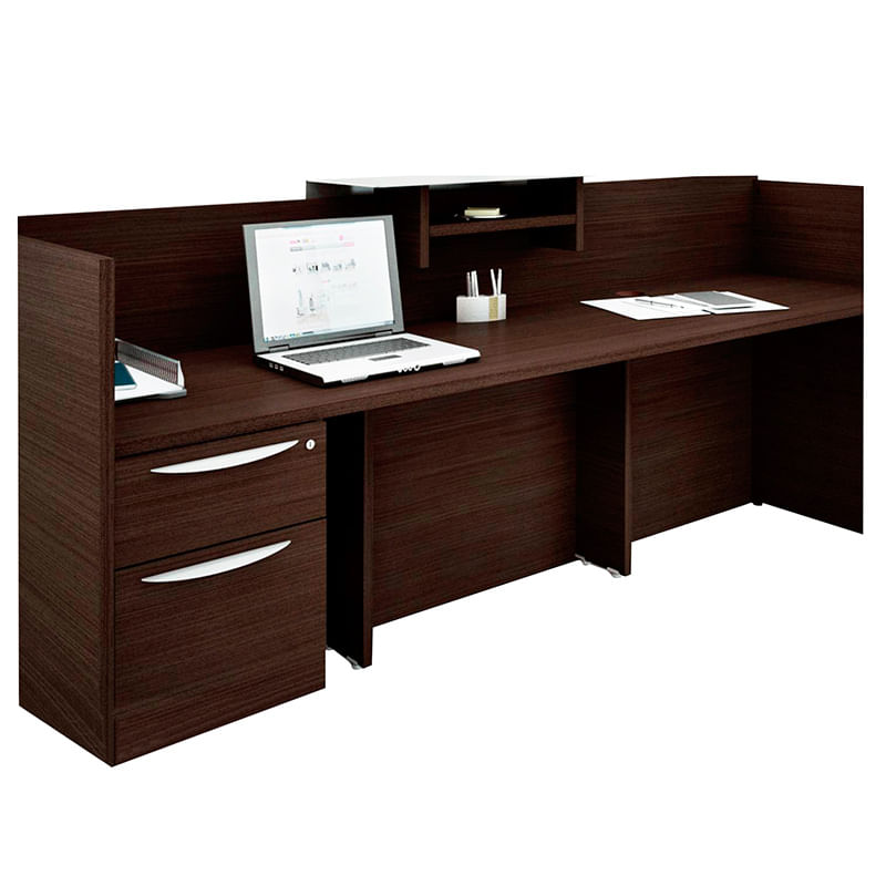 21914 - MODULO DE RECEPCION 1 80 MT ROBLE / GRIS