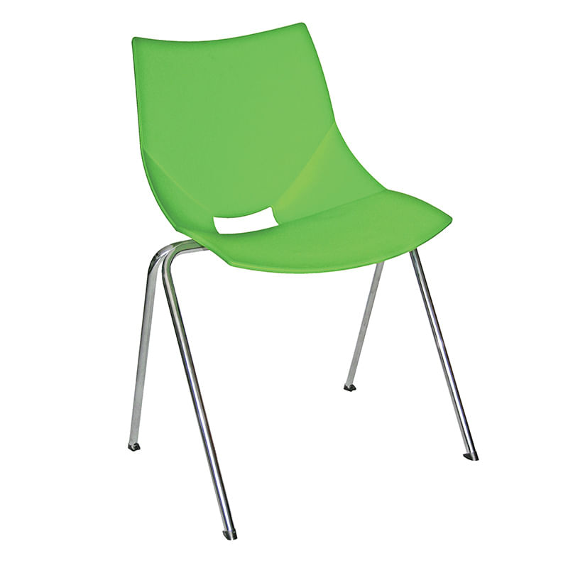 12715 - SILLA VISITA SIN BRAZOS POLIPROPILENO SHELL COLORES