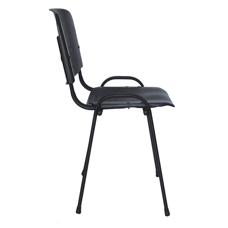 21936 - SILLA VISITA SIN BRAZOS PLASTICA NOVAISO NEGRO