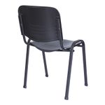 21937 - SILLA VISITA SIN BRAZOS PLASTICA NOVAISO NEGRO