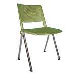 21955 - SILLA VISITA SIN BRAZOS POLIPROPILENO REVOLUTION COLORES