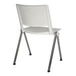 21959 - SILLA VISITA SIN BRAZOS POLIPROPILENO REVOLUTION COLORES