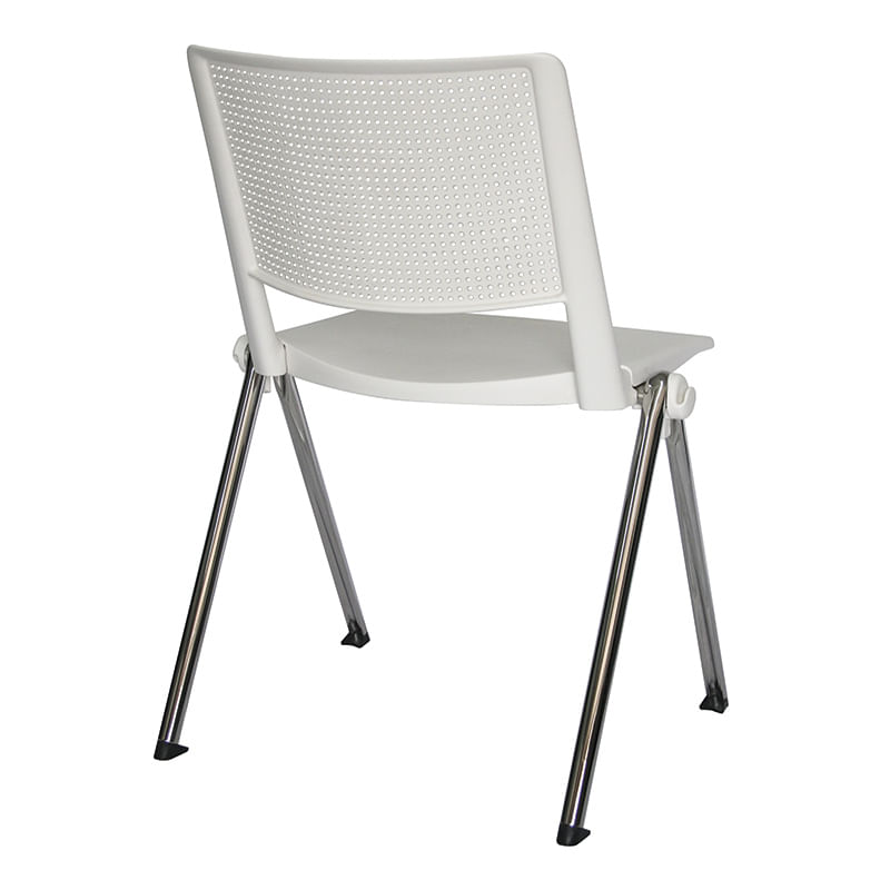 21959 - SILLA VISITA SIN BRAZOS POLIPROPILENO REVOLUTION COLORES