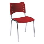 21975 - SILLA VISITA SIN BRAZOS POLIPROPILENO INNOVA COLORES