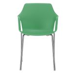 12626 - SILLA VISITA CON BRAZOS POLIPROPILENO VESPER COLORES