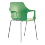 21979 - SILLA VISITA CON BRAZOS POLIPROPILENO VESPER COLORES