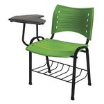 11546 - SILLA CAPACITACION C/PALETA Y C/PARRILLA PLASTICO INNOVA