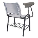 21996 - SILLA CAPACITACION C/PALETA Y C/PARRILLA PLASTICO INNOVA