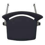 21999 - SILLA VISITA SIN BRAZOS POLIPROPILENO REVOLUTION NEGRA