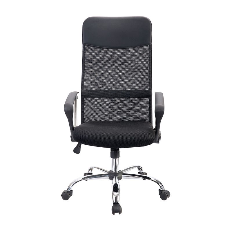 12741 - SILLON EJECUTIVO RESP ALTO MALLA ECONOMALLA NEGRO ASIENTO MICROESPACIAL