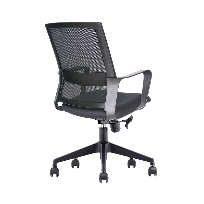 22152 - SILLON EJECUTIVO RESPALDO MEDIO MALLA NEGRO SLING