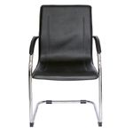 12990 - SILLON EJECUTIVO VISITA VINIPIEL CALEA NEGRO