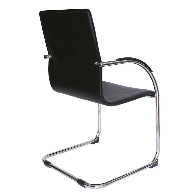 22180 - SILLON EJECUTIVO VISITA VINIPIEL CALEA NEGRO