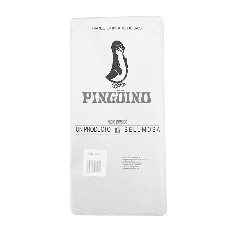 12016 - PAPEL CHINA BLANCO 50X75CM CON 3